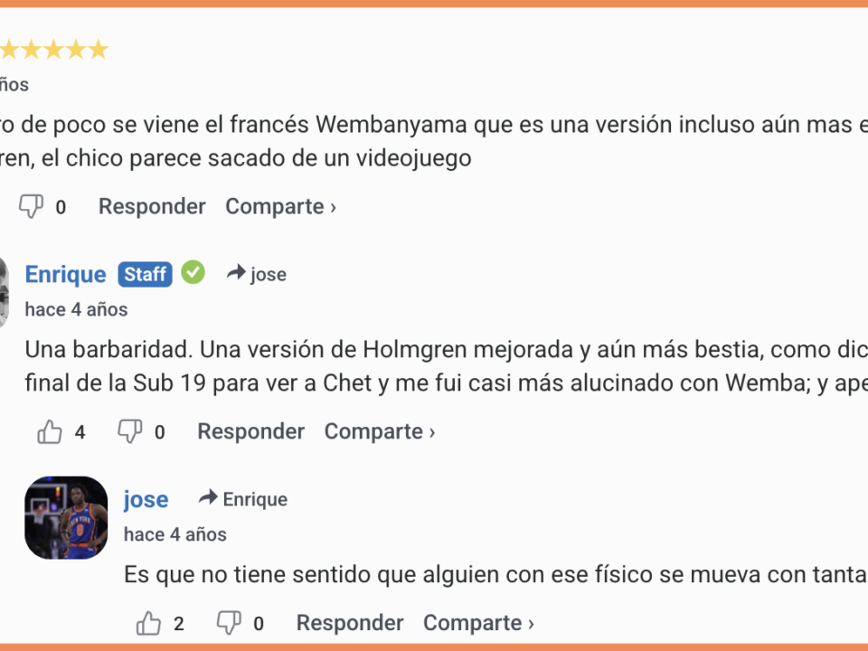 Wembanyama vs Holmgren: una rivalidad de época antes de tiempo