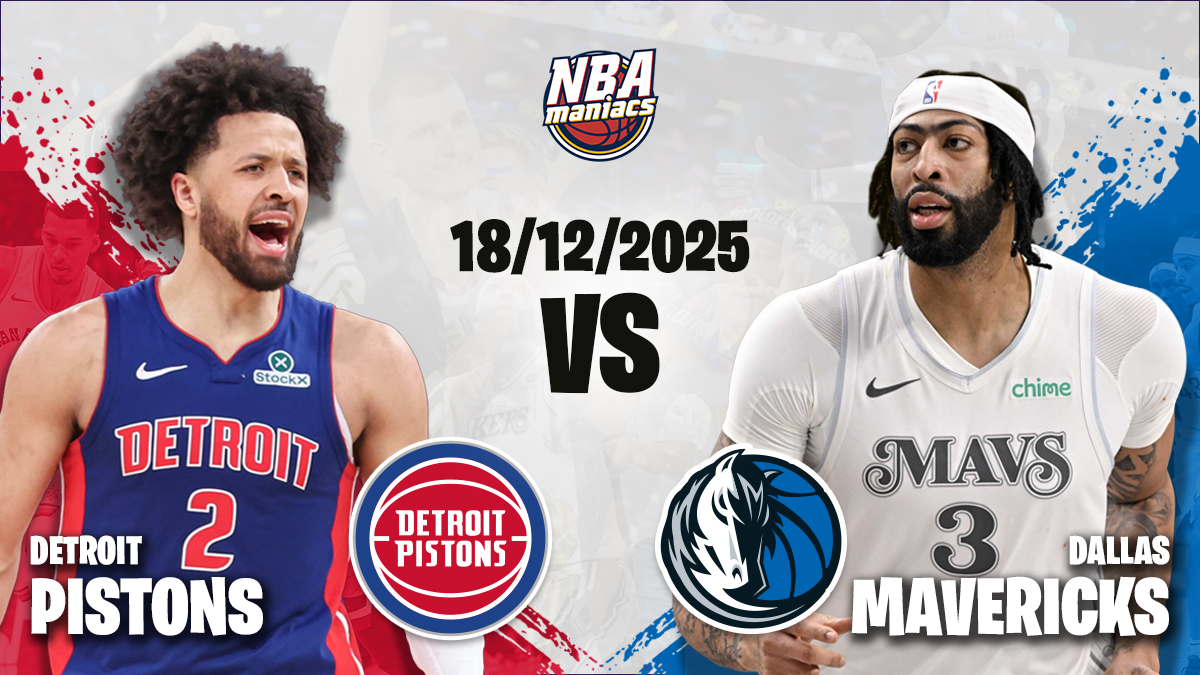 Detroit Pistons vs. Dallas Mavericks: previa, pronósticos y estadísticas