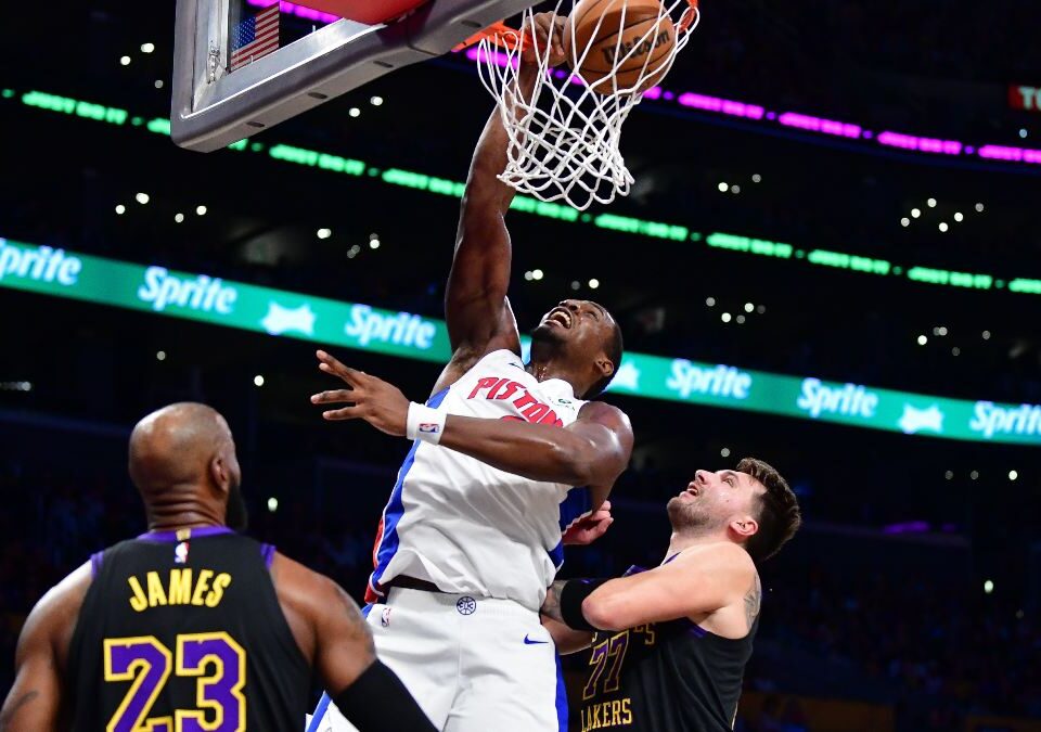 Detroit tiene una marcha más que los Lakers