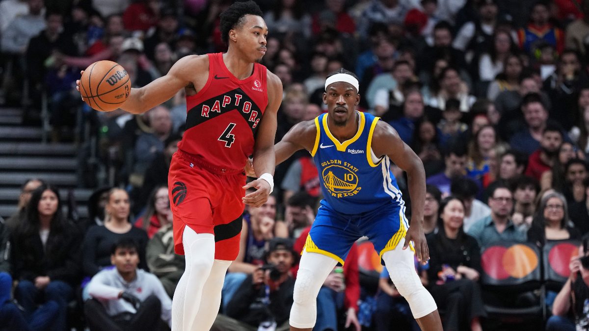 La noche de Scottie Barnes: récord, triple-doble y victoria