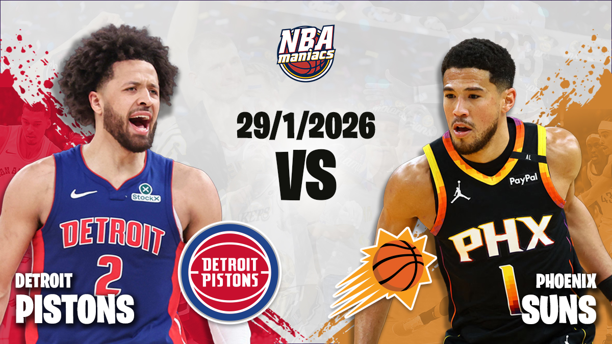 Detroit Pistons vs. Phoenix Suns: previa, pronósticos y estadísticas