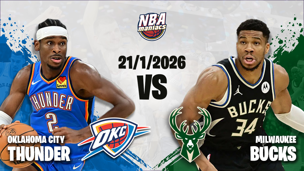 Milwaukee Bucks vs Oklahoma City Thunder: previa, pronósticos y estadísticas