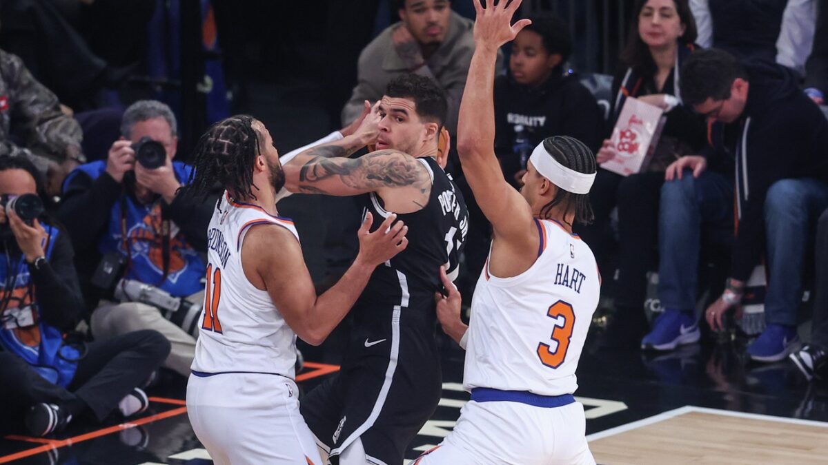 Los deprimidos Knicks se dan una alegría ante Brooklyn