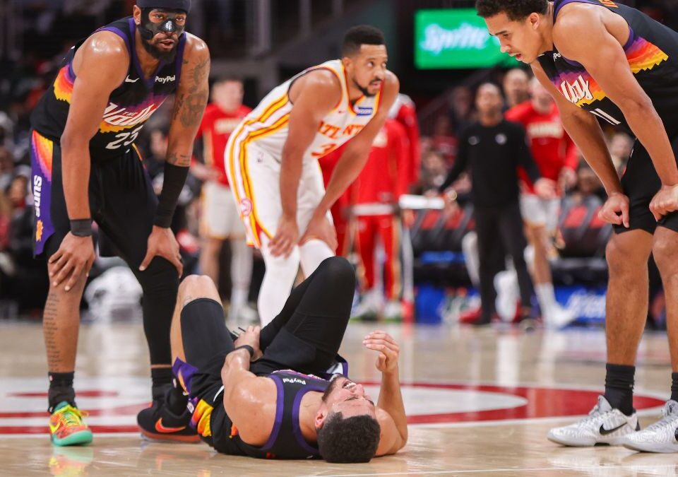 Las lesiones arruinan la noche de los Suns