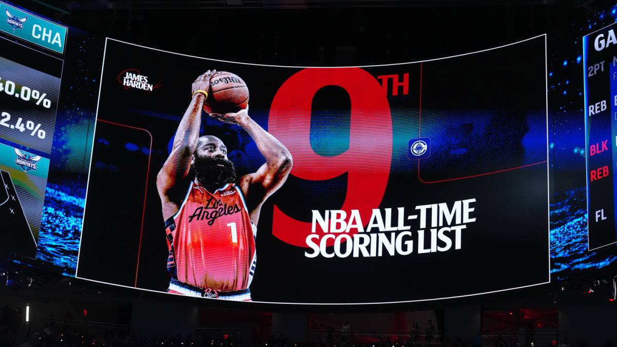 James Harden supera a Shaquille O’Neal