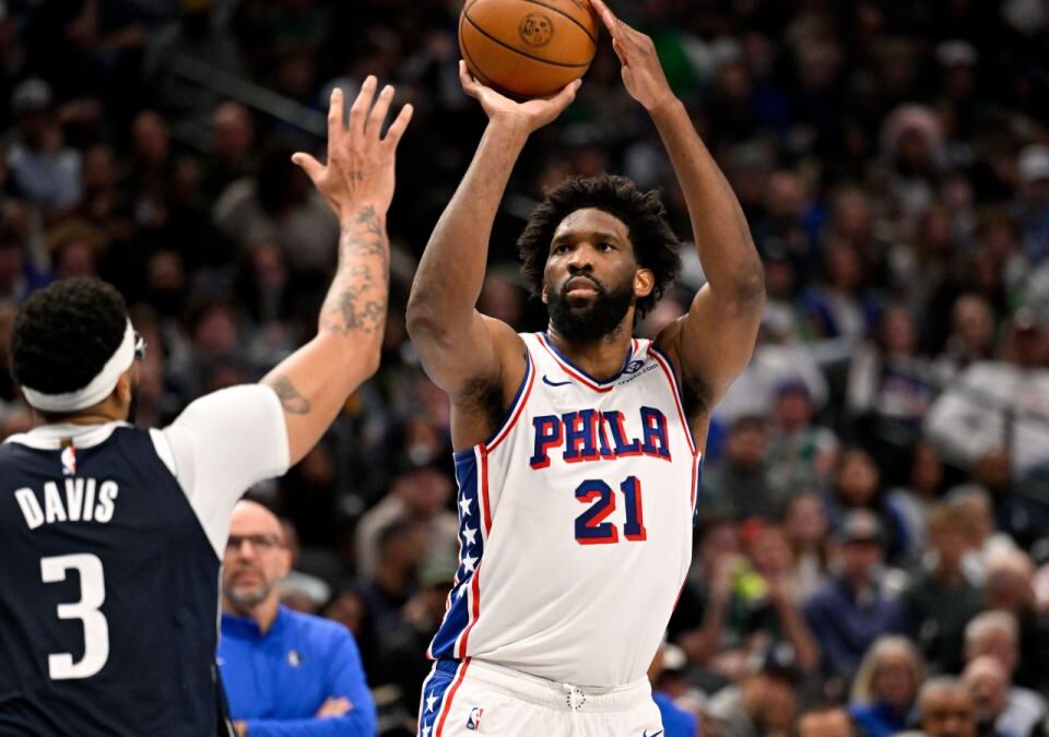 Joel Embiid empieza a sentir el cosquilleo de los 50 puntos