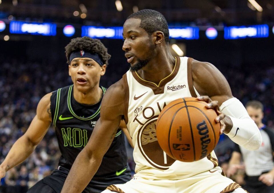 Jonathan Kuminga, lesionado y con los Warriors dudando