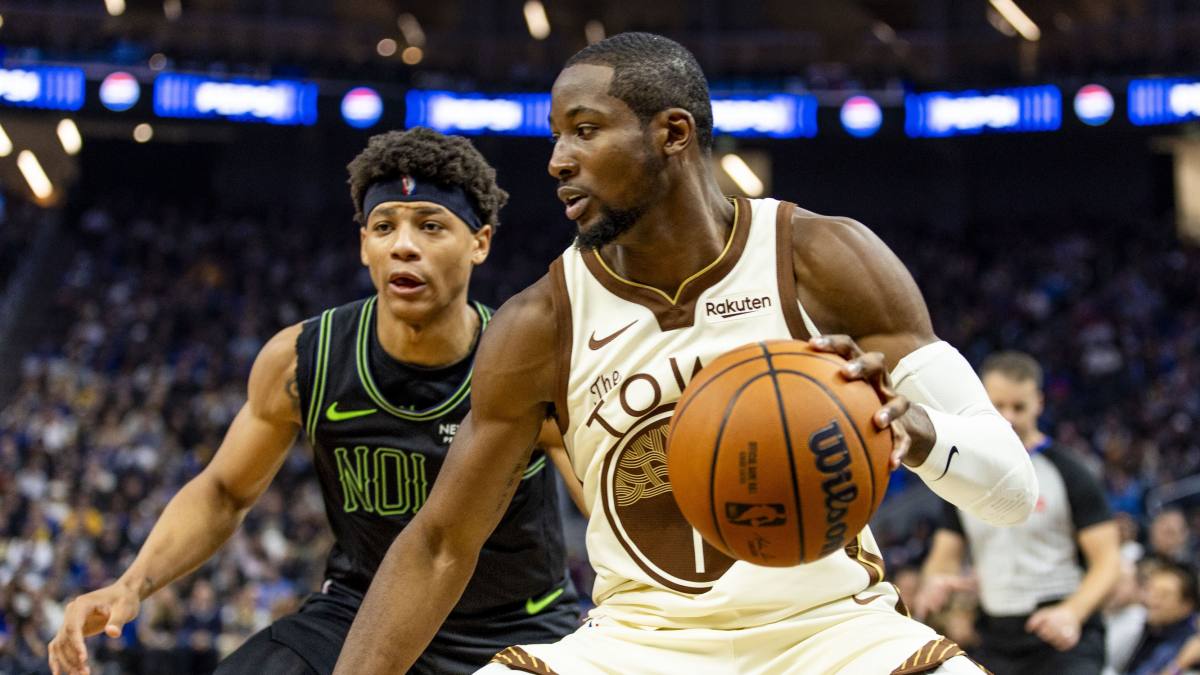 Jonathan Kuminga, lesionado y con los Warriors dudando