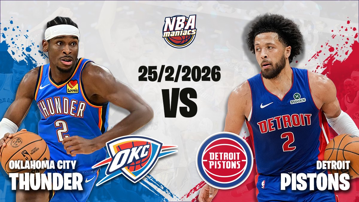 Detroit Pistons vs Oklahoma City Thunder: previa, pronóstico y estadísticas