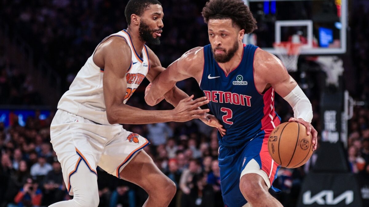 Cade Cunningham hace lo que quiere con los Knicks