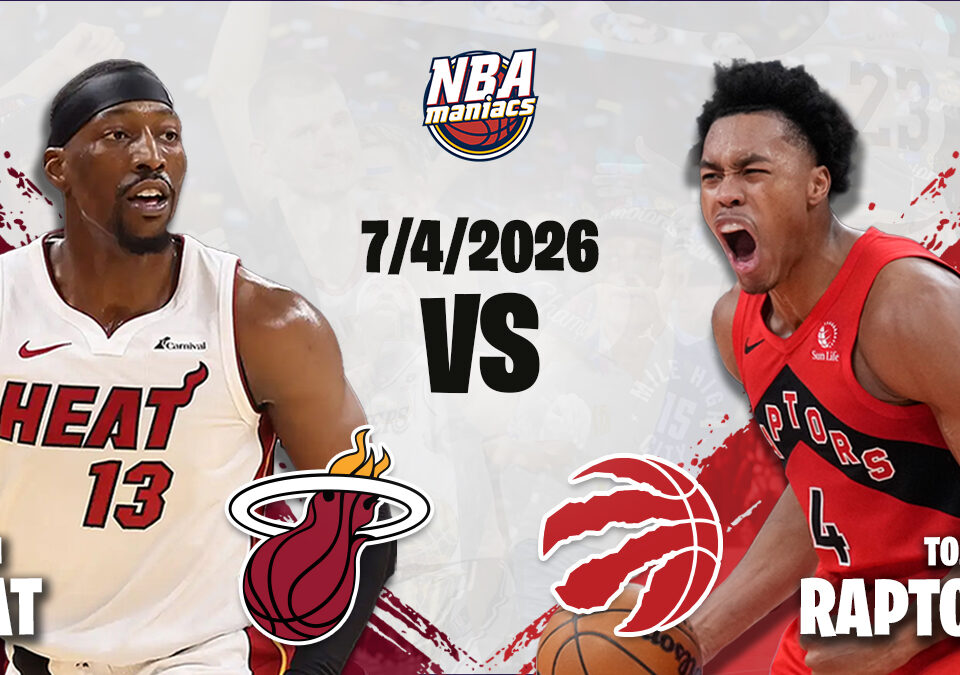 Toronto Raptors vs Miami Heat: previa, pronósticos y estadísticas