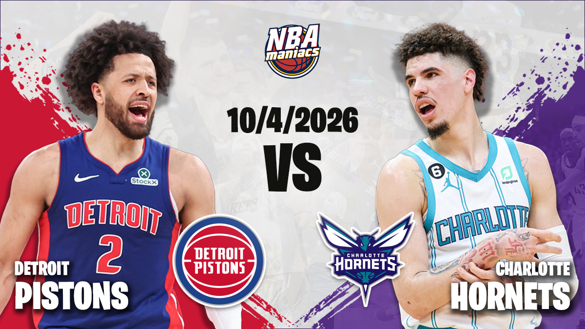 Detroit Pistons vs. Charlotte Hornets: previa, pronósticos y estadísticas