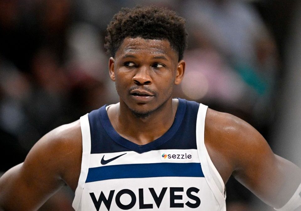 Anthony Edwards, el último perjudicado por la norma de los 65 partidos