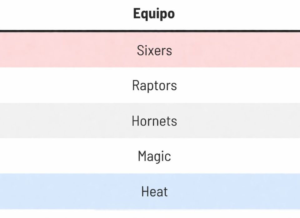 Foto finish por el sexto puesto del Este