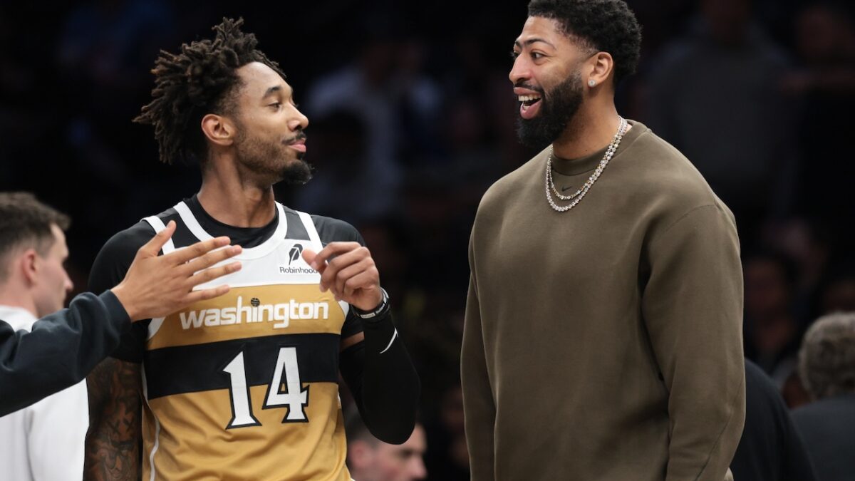 Anthony Davis, comprometido con el nuevo proyecto de los Wizards