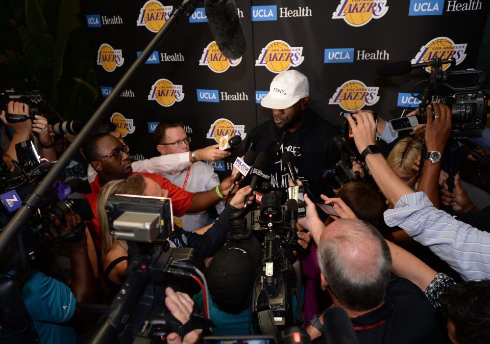 LeBron James, érase una vez en Hollywood