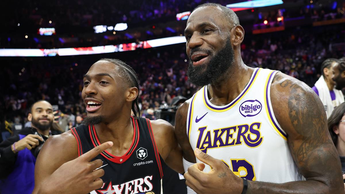 El Big 3 de los 76ers intenta reclutar a LeBron