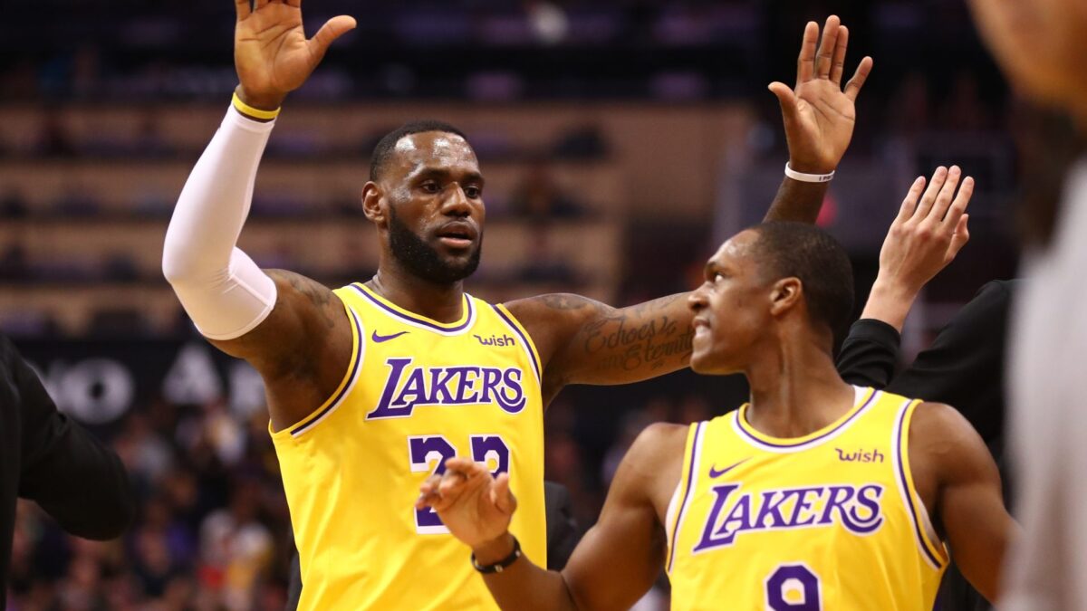 Rondo coloca a los 76ers entre los favoritos al anillo: «LeBron es el rey del tablero»