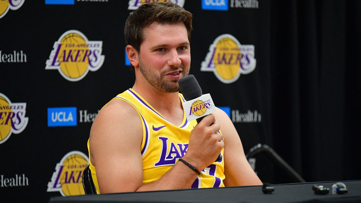 Doncic, ilusionado con los nuevos fichajes de los Lakers
